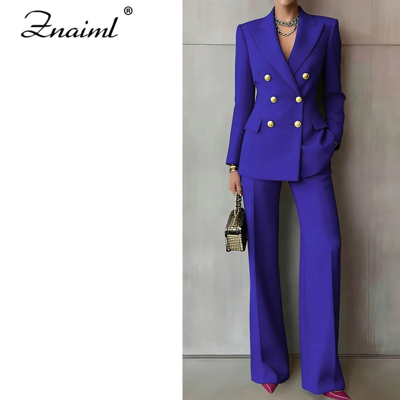 Костюм Znaiml для офиса: Женский комплект из 2 предметов – пиджак с лацканами и длинными рукавами, прямые брюки с высокой талией, 2026
Костюм Znaiml для офиса: Женский комплект из 2 предметов – пиджак с лацканами и длинными рукавами, прямые брюки с высокой талией, 2026