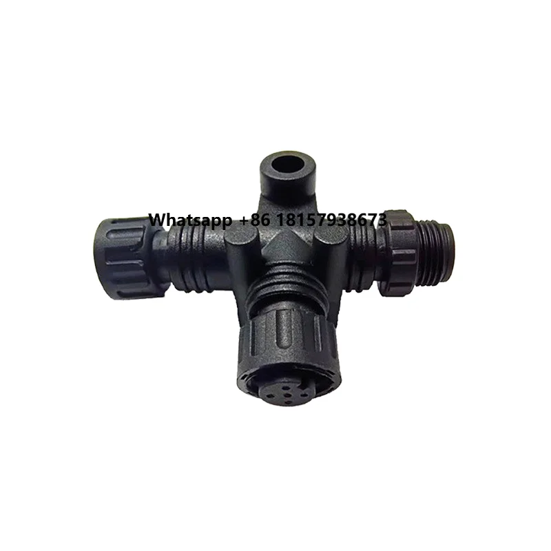 M12T Type Three-Way Waterproof Plastic Aviation Plug NMEA20005 Core 120Ω Terminal Resistance Connector 2A Rated for Power Copper
M12T Type Three-Way Waterproof Plastic Aviation Plug NMEA20005 Core 120Ω Terminal Resistance Connector 2A Rated for Power Copper