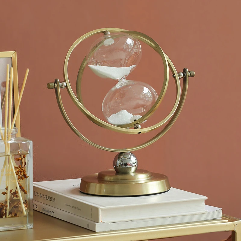 Creative Metal Hourglass Timer 15/30 Minutes Study Room TV Cabinet Decoration Office Desk Soft Decorations hour glass
Creative Metal Hourglass Timer 15/30 Minutes Study Room TV Cabinet Decoration Office Desk Soft Decorations hour glass