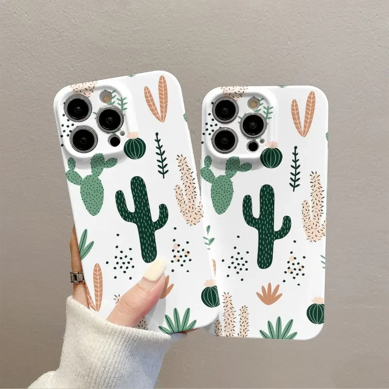 New INS Cartoon Cactus Print Hard Phone Case For iPhone 16 15 14 13 12 11 Pro Max Plus Fashions Art Shockproof Back Cover
New INS Cartoon Cactus Print Hard Phone Case For iPhone 16 15 14 13 12 11 Pro Max Plus Fashions Art Shockproof Back Cover