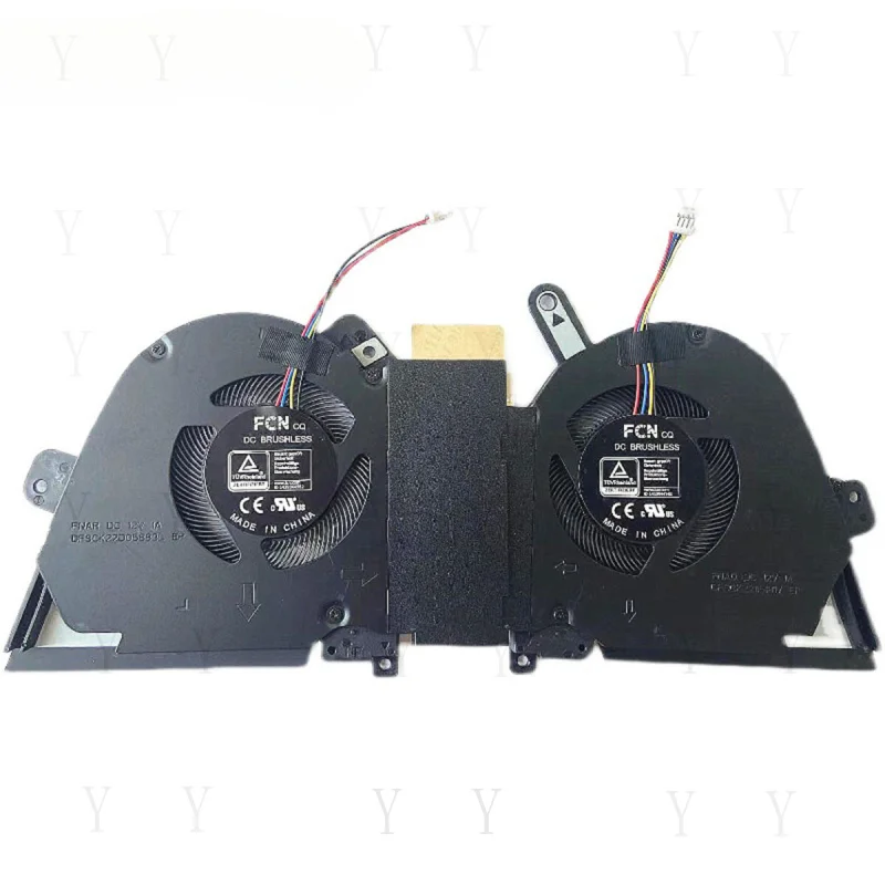 Y+ New CPU&CPU Cooling Fan For Asus TUF Dash F15 FX516P Air RTX3070 12V 1A
Y+ New CPU&CPU Cooling Fan For Asus TUF Dash F15 FX516P Air RTX3070 12V 1A