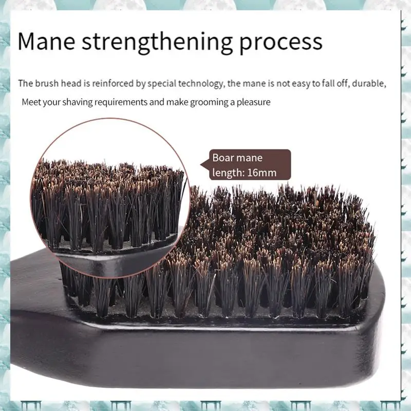 Caci 1Pcs Hair Funnel Wooden Shaving Brush The Face Baby Beard Brush, Durable Easy Install Easy To Use Black
Caci 1Pcs Hair Funnel Wooden Shaving Brush The Face Baby Beard Brush, Durable Easy Install Easy To Use Black