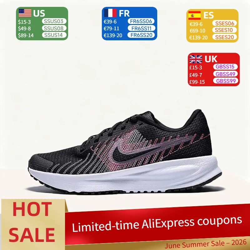 Nike RUN DEFY: Comfortable, Lightweight, Stylish Outdoor Low-Top Training Running Shoes for Women – Black and Pink HM9593-001
Nike RUN DEFY: Comfortable, Lightweight, Stylish Outdoor Low-Top Training Running Shoes for Women – Black and Pink HM9593-001