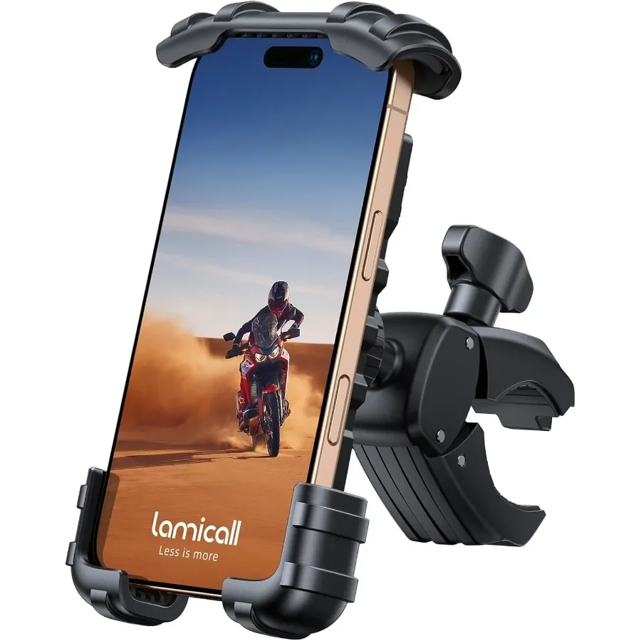 Bike Phone Holder Mount for Motorcycle Handlebar with OneHand Operation Clamp Compatible with iPhone 16 15 Pro Max 14 Plus Gala
Bike Phone Holder Mount for Motorcycle Handlebar with OneHand Operation Clamp Compatible with iPhone 16 15 Pro Max 14 Plus Gala