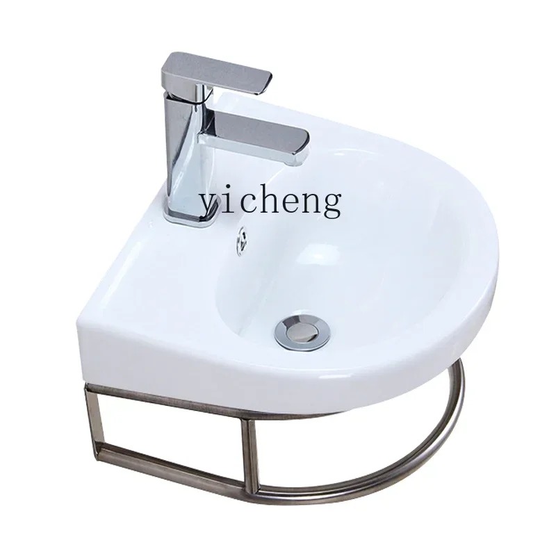 Y1 Simple Washbasin Stainless Steel Bracket Combination Wall-Mounted Mini Wash Basin
Y1 Simple Washbasin Stainless Steel Bracket Combination Wall-Mounted Mini Wash Basin
