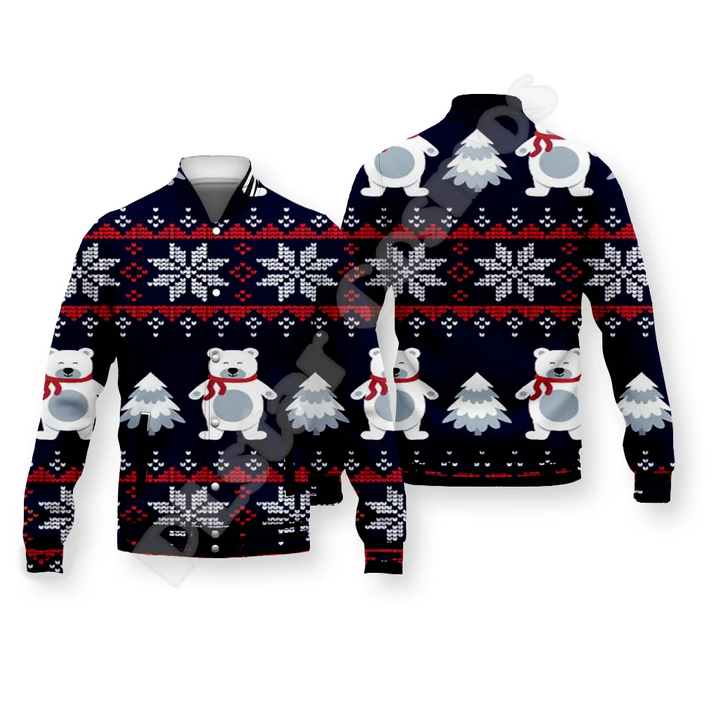 Christmas Santa Claus Pattern Xmas Tree Deer Animal Winter Warm Overcoat 3DPrint Funny Harajuku Button Cotton Baseball Jacket X4
Christmas Santa Claus Pattern Xmas Tree Deer Animal Winter Warm Overcoat 3DPrint Funny Harajuku Button Cotton Baseball Jacket X4