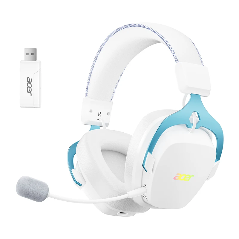 Acer 2.4GHz Wireless Gaming Headsets for PS5, PS4, PC, Switch 7.1 Surround Sound Bluetooth Gaming Headset with Mic Stereo Sound
Acer 2.4GHz Wireless Gaming Headsets for PS5, PS4, PC, Switch 7.1 Surround Sound Bluetooth Gaming Headset with Mic Stereo Sound