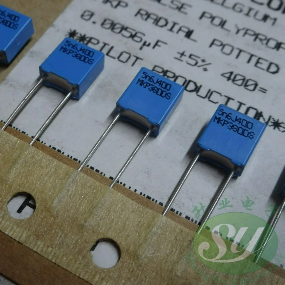 20pcs/lot MKP380 0.0056uf 400V 5N6 5600pF 5.6N 562 5N6J400 Brand New 5mm Film Capacitor
20pcs/lot MKP380 0.0056uf 400V 5N6 5600pF 5.6N 562 5N6J400 Brand New 5mm Film Capacitor