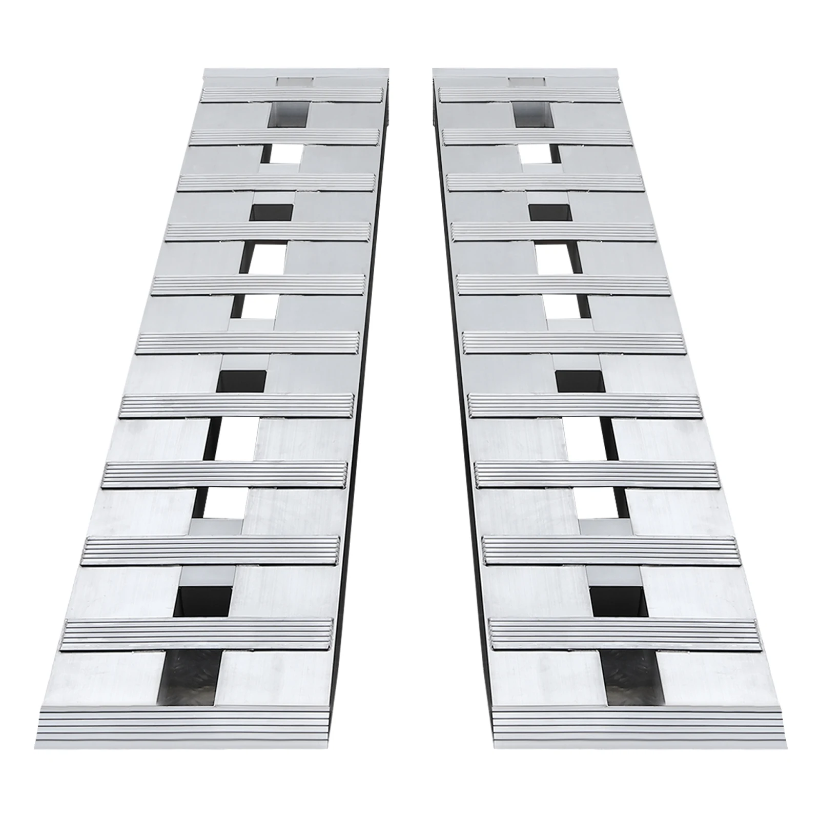 Heavy Duty Aluminum Ramps, Corrosion-Resistant, 6000lbs Capacity, Stable Triangular Structure
Heavy Duty Aluminum Ramps, Corrosion-Resistant, 6000lbs Capacity, Stable Triangular Structure