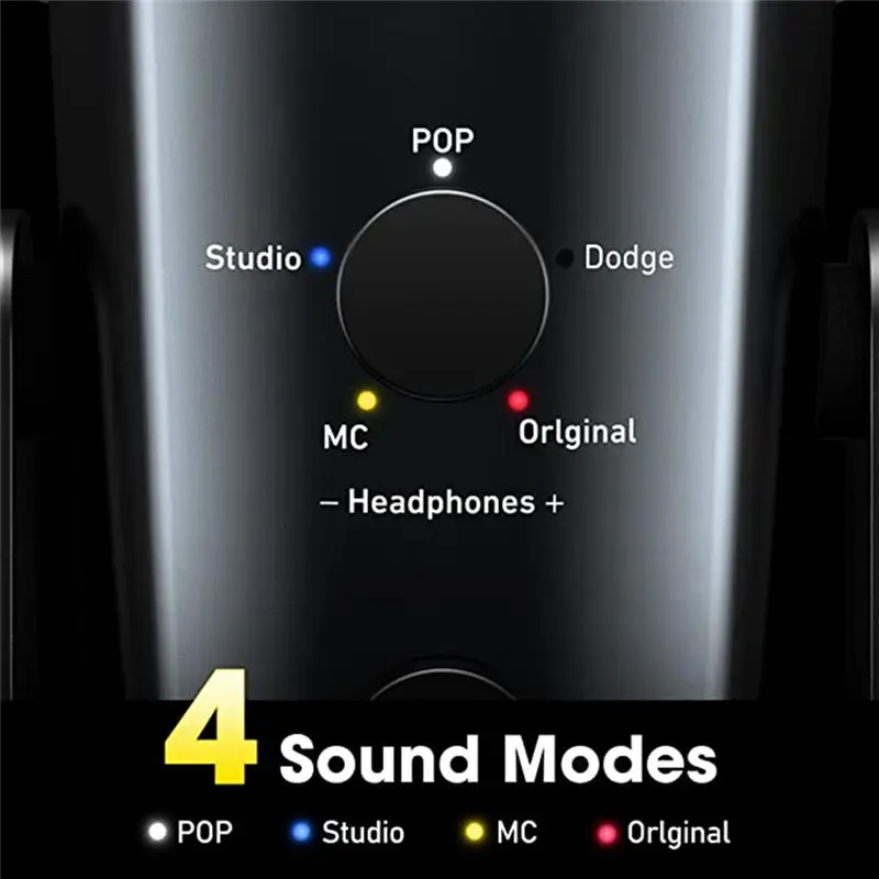 【BABY】USB Microphone, Condenser Gaming Microphone for PC/PS4/5/Laptop/Phone, 4 Sound Modes, Noise Reduction and Reverb
【BABY】USB Microphone, Condenser Gaming Microphone for PC/PS4/5/Laptop/Phone, 4 Sound Modes, Noise Reduction and Reverb