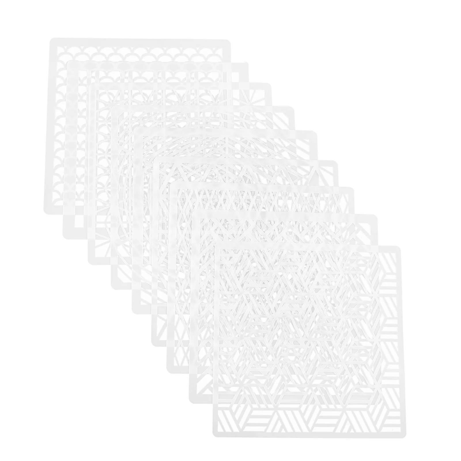 9Pcs Painting Stencils Reusable DIY Craft Templates Geometric Scrapbook Art Supplies Painting Drawing Stencils
9Pcs Painting Stencils Reusable DIY Craft Templates Geometric Scrapbook Art Supplies Painting Drawing Stencils