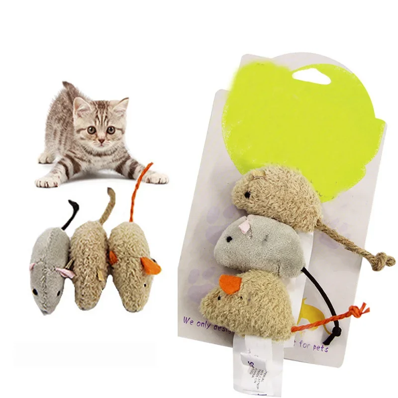 3pcs/set Funny Cat Toy Plush Simulation Mouse Toy Interactive Bite Resistance Plush Mouse Cat Scratch Mouse Toy For Kitten Toy
3pcs/set Funny Cat Toy Plush Simulation Mouse Toy Interactive Bite Resistance Plush Mouse Cat Scratch Mouse Toy For Kitten Toy