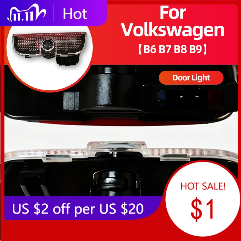 Polo Golf MK6 7 8 Passat B6 для VOLKSWAGEN VW 2026 Горячие 2 шт. Предупреждающие аксессуары для дверей автомобиля Приветственный свет для VW Tiguan T-ROC EOS P
Polo Golf MK6 7 8 Passat B6 для VOLKSWAGEN VW 2026 Горячие 2 шт. Предупреждающие аксессуары для дверей автомобиля Приветственный свет для VW Tiguan T-ROC EOS P