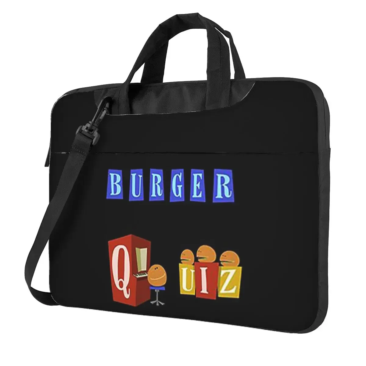 Burger Quiz New Logo Crossbody Laptop Bag Case Computer Bag Resistant Protective Notebook Pouch for Macbook Pro Lenovo
Burger Quiz New Logo Crossbody Laptop Bag Case Computer Bag Resistant Protective Notebook Pouch for Macbook Pro Lenovo