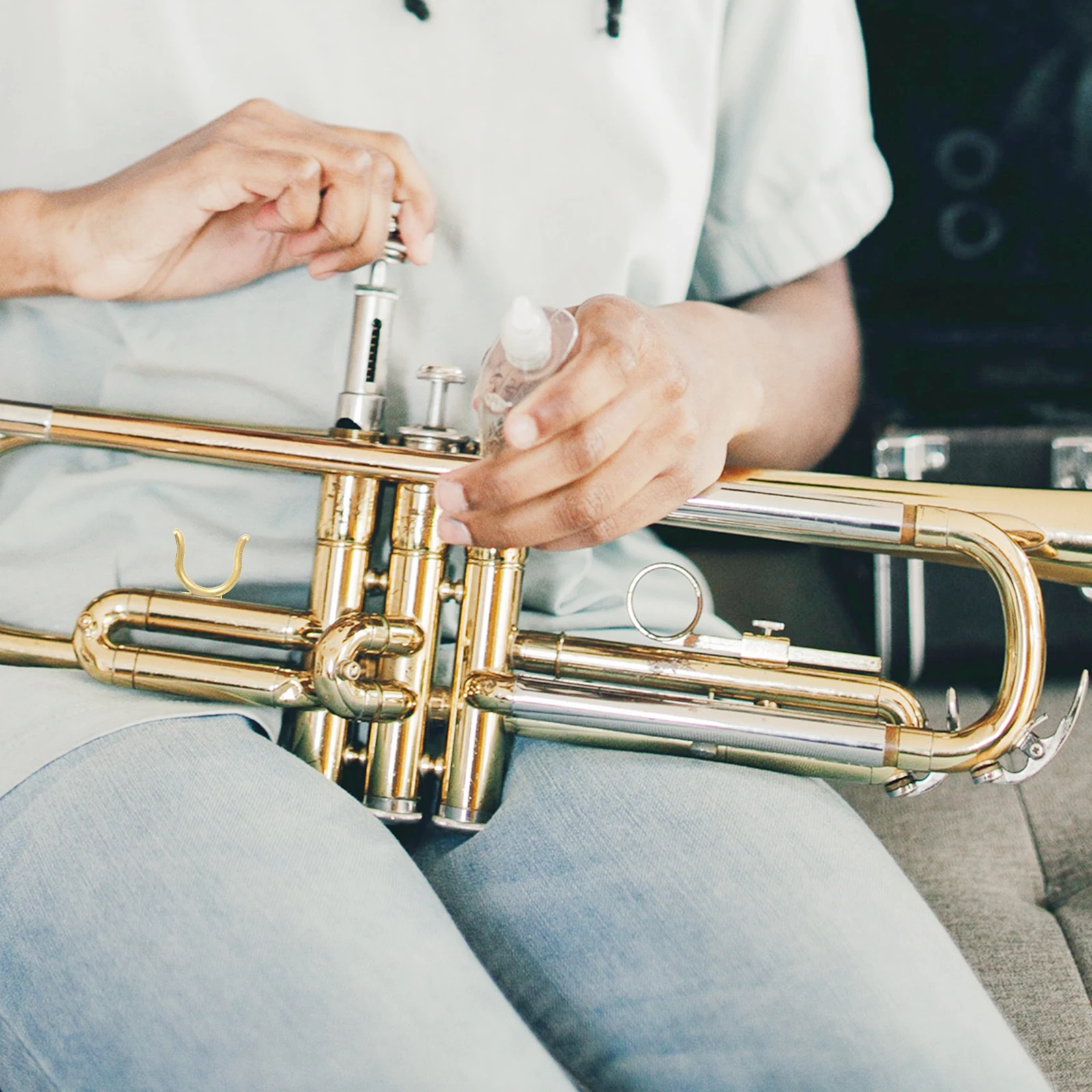 Small for Trumpet Copper Gold Color Replacement Part Long Lasting Durable Professional Performance Trumpet Accessory
Small for Trumpet Copper Gold Color Replacement Part Long Lasting Durable Professional Performance Trumpet Accessory