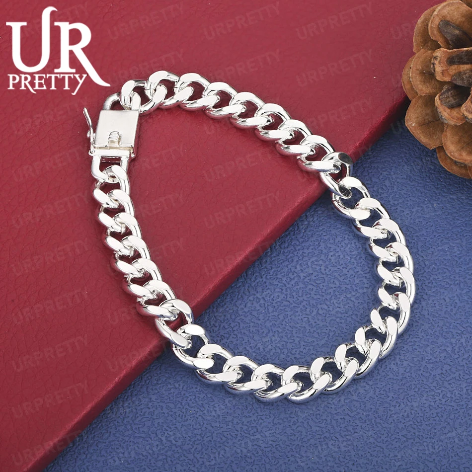 925 Sterling Silver 8mm Minimalist Design Bracelet Women Birthday Party Wedding High-Quality Gift Fashion Jewelry
925 Sterling Silver 8mm Minimalist Design Bracelet Women Birthday Party Wedding High-Quality Gift Fashion Jewelry