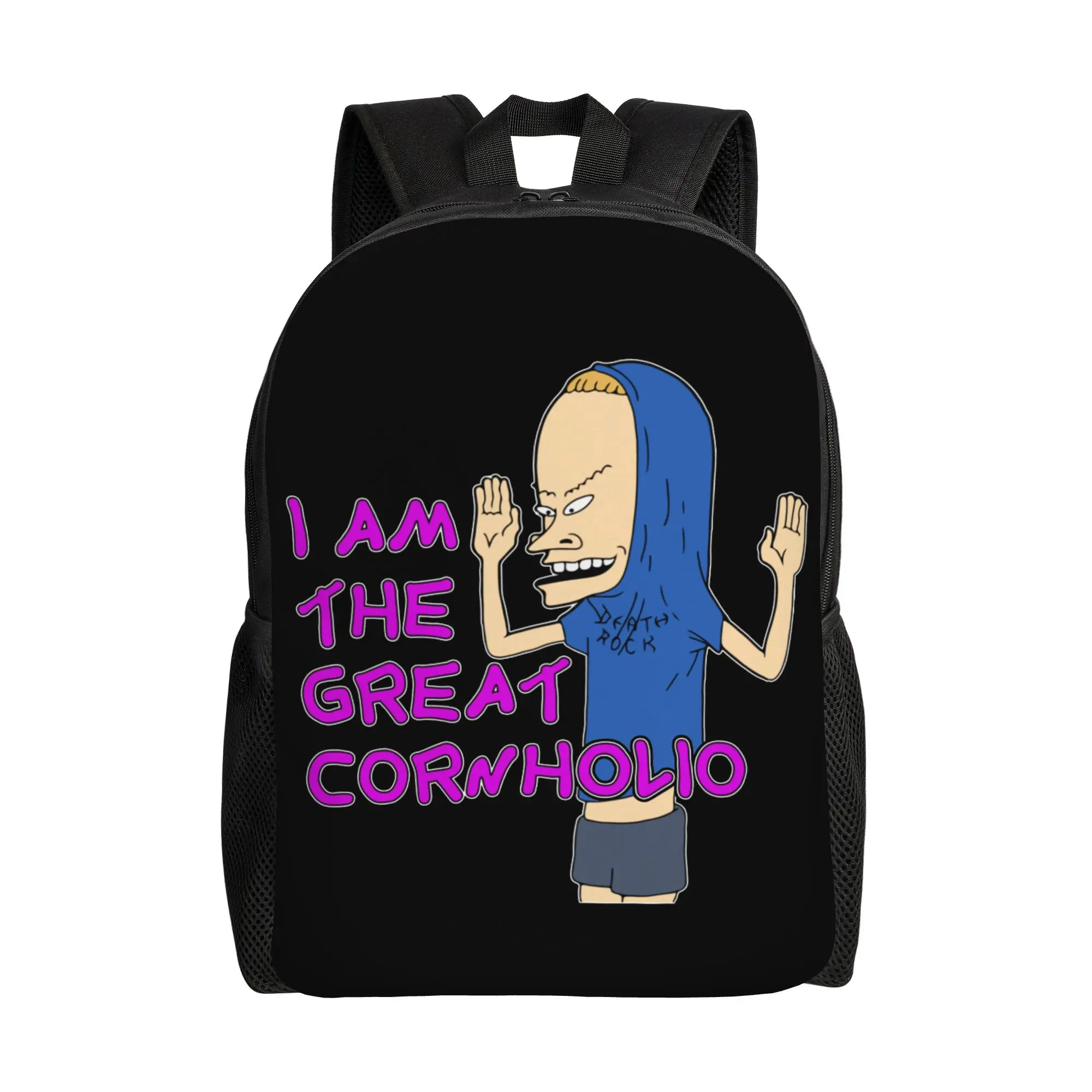 Beavis And Butthead Great Cornholio Cool Backpack Sports High School Work 90s BB Daypack Laptop Computer Canvas Bags
Beavis And Butthead Great Cornholio Cool Backpack Sports High School Work 90s BB Daypack Laptop Computer Canvas Bags