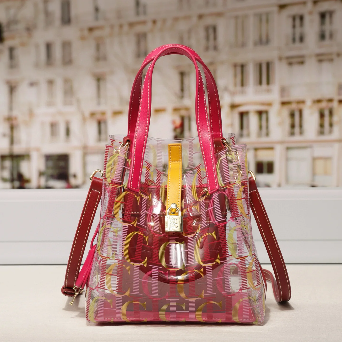 Mini Transparent Tote Bag Fashion Clear Crossbody Purse for Women,Versatile Small Shoulder Bag,Chic Niche Design for Daily Style
Mini Transparent Tote Bag Fashion Clear Crossbody Purse for Women,Versatile Small Shoulder Bag,Chic Niche Design for Daily Style