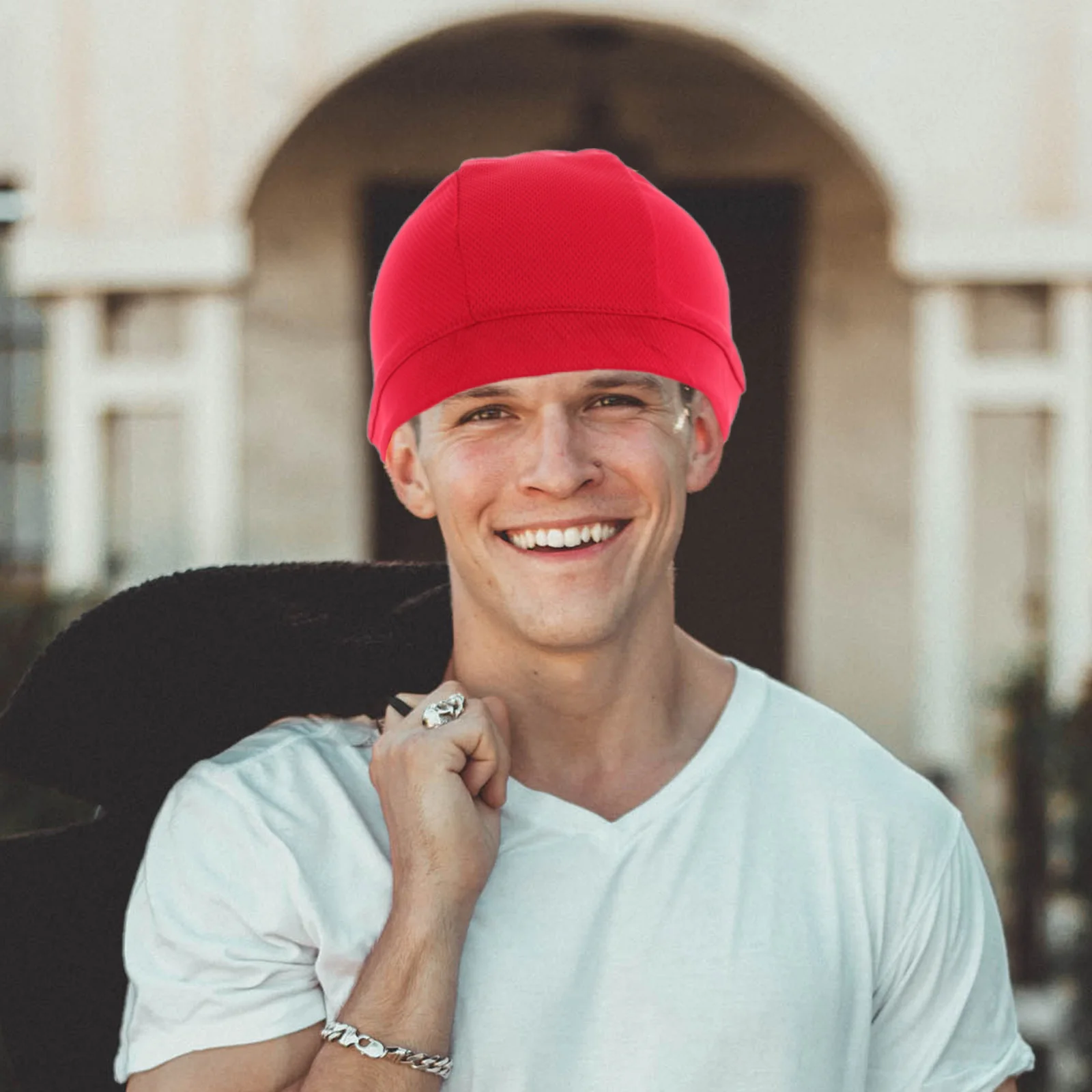 2Pcs Sports for Men Women Quick Drying Breathable Mesh Fabric Cycling Skull Cap Liner Cap Fitter Inserts 
2Pcs Sports for Men Women Quick Drying Breathable Mesh Fabric Cycling Skull Cap Liner Cap Fitter Inserts