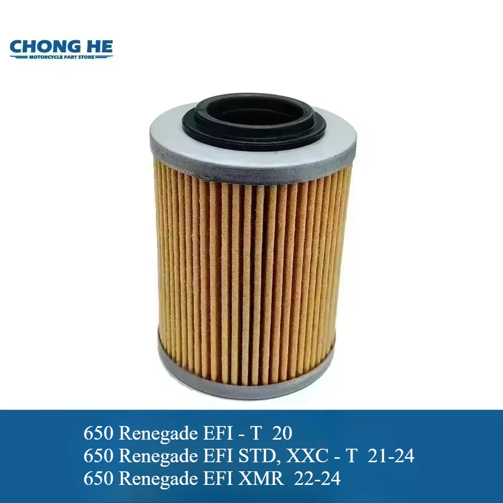 Oil Filter For Can-Am ATV 650 Renegade EFI - T 2020 650 Renegade EFI STD, XXC - T 2021-2024 2023 650 Renegade EFI XMR 2022-2024
Oil Filter For Can-Am ATV 650 Renegade EFI - T 2020 650 Renegade EFI STD, XXC - T 2021-2024 2023 650 Renegade EFI XMR 2022-2024