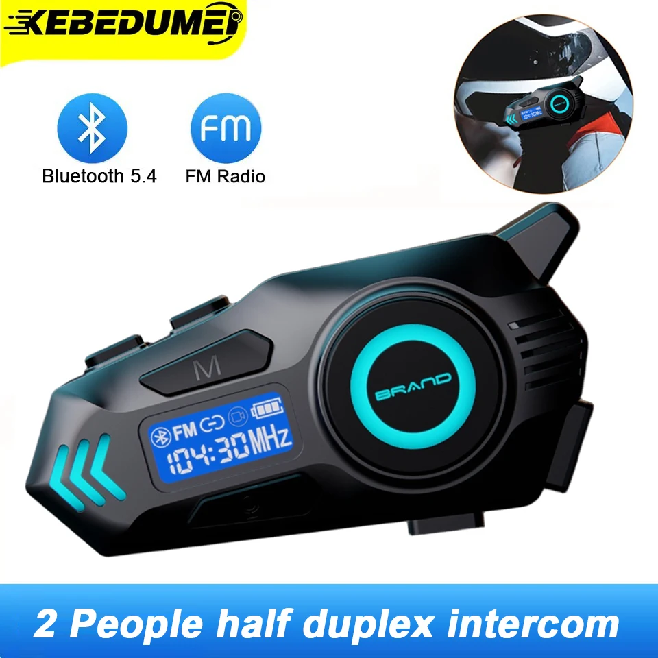 K09 Bluetooth Motorcycle Helmet Intercom Headset 500M Half Duplex Interphone V5.4 Intelligent Waterproof IPX8 Interphone
K09 Bluetooth Motorcycle Helmet Intercom Headset 500M Half Duplex Interphone V5.4 Intelligent Waterproof IPX8 Interphone