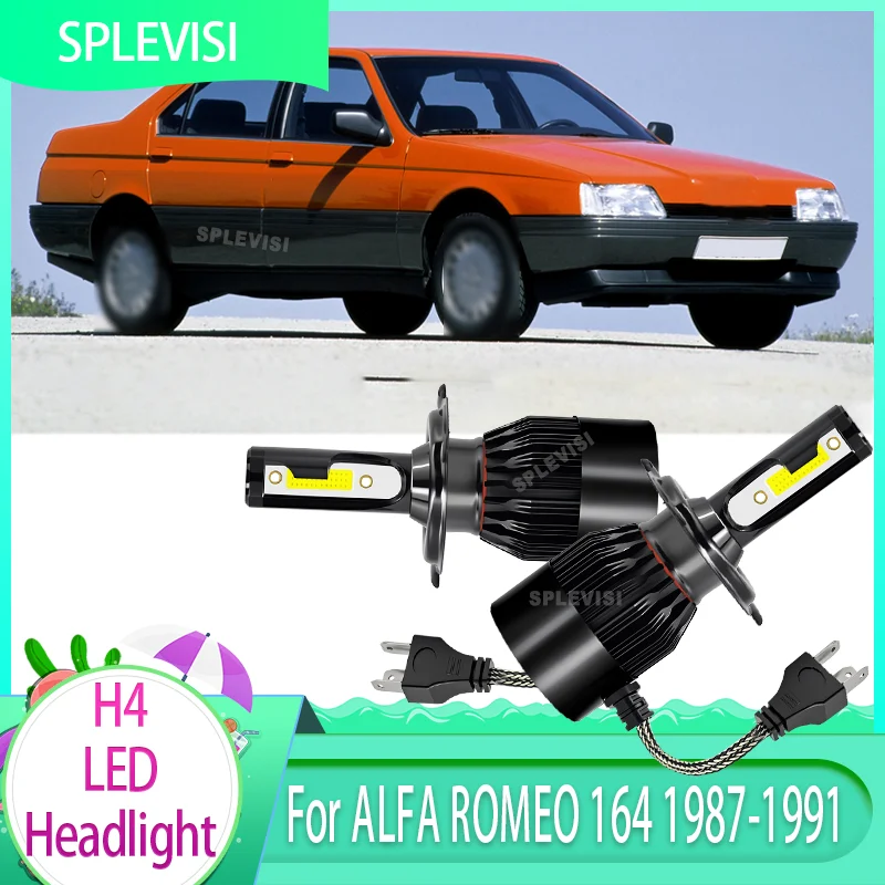 Rugged LED Headlights with Robust Construction & Cooling H4/9003 Dual Beam Hi/Lo For ALFA ROMEO 164 1987 1988 1989 1990 1991
Rugged LED Headlights with Robust Construction & Cooling H4/9003 Dual Beam Hi/Lo For ALFA ROMEO 164 1987 1988 1989 1990 1991