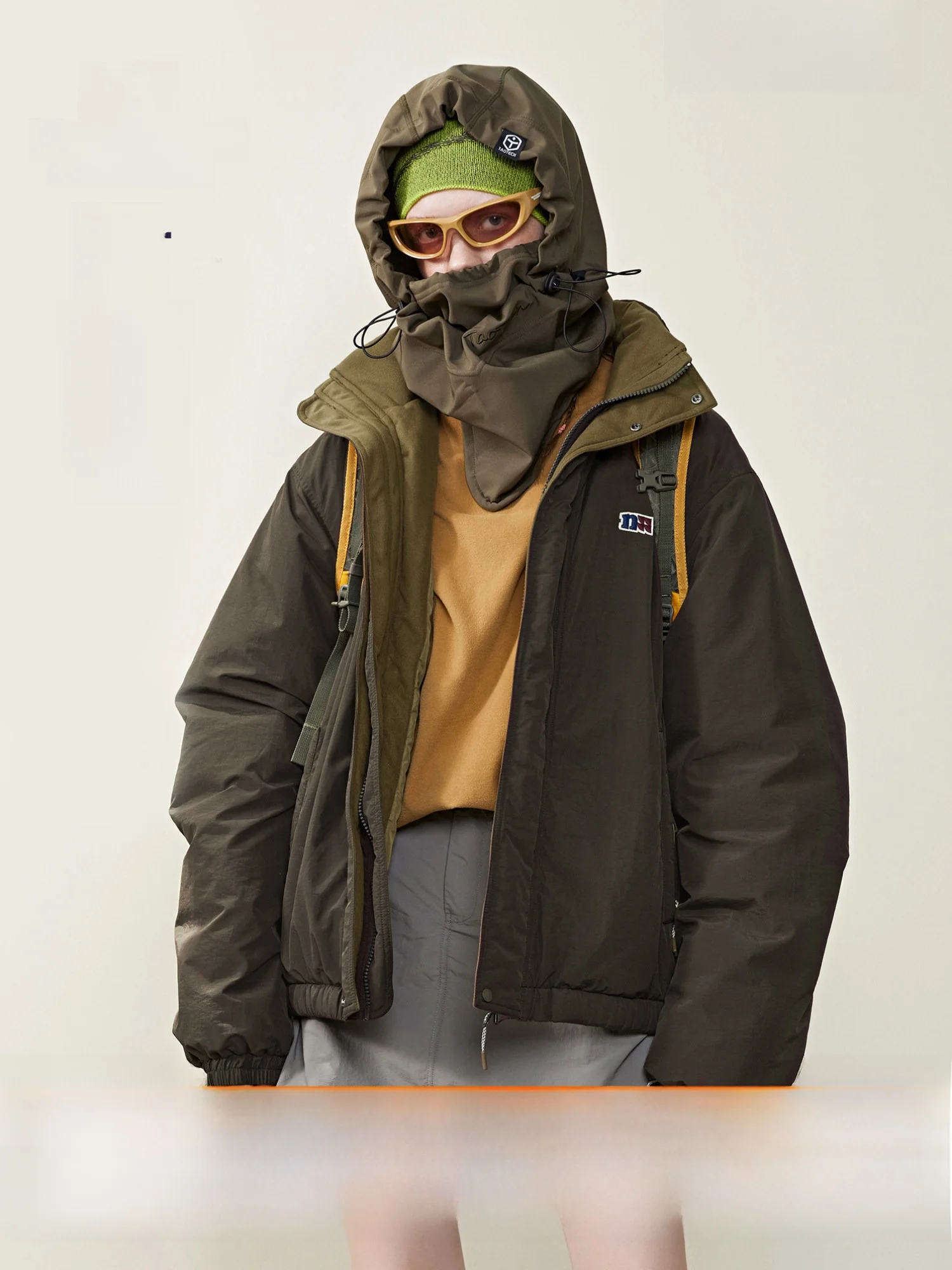 Nome Lightweight Cotton Jaet Outdoor Autumn Winter Stand Collar Warm Hat Inteated Cotton Clothes for Men Youth Sle
Nome Lightweight Cotton Jaet Outdoor Autumn Winter Stand Collar Warm Hat Inteated Cotton Clothes for Men Youth Sle