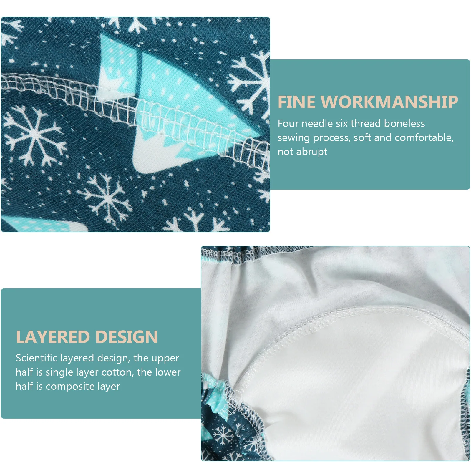 2pcs Baby Training Waterproof Skin-Friendly Washable Reusable Durable Nappy Pants For Infant Boys Girls Printed Design Long
2pcs Baby Training Waterproof Skin-Friendly Washable Reusable Durable Nappy Pants For Infant Boys Girls Printed Design Long