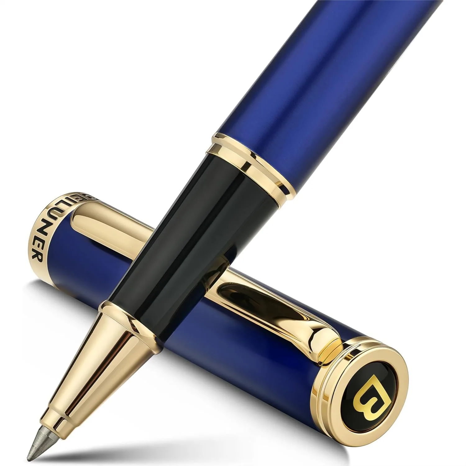 Luxury Rollerball Pen, 24K Gold Trim, Schneider Ink Refill, Professional Executive Office Gift Set for Men & Women
Luxury Rollerball Pen, 24K Gold Trim, Schneider Ink Refill, Professional Executive Office Gift Set for Men & Women