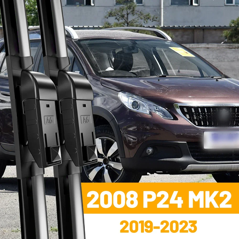 Wiper Front Wiper Blades For Peugeot 2008 P24 MK2 2019 - 2023 Windshield Windscreen Window Brushes 24"16" Accessories
Wiper Front Wiper Blades For Peugeot 2008 P24 MK2 2019 - 2023 Windshield Windscreen Window Brushes 24"16" Accessories