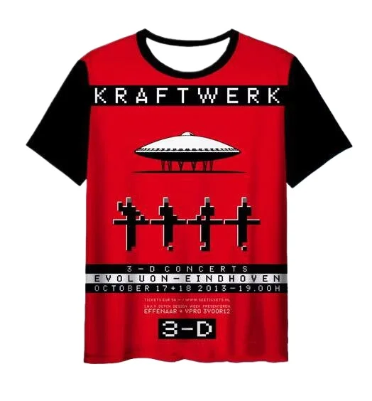 New Fashion Men/Women Kraftwerk Rock 3D Print Short Sleeve T-Shirt Fashion T Shirt Sport Hip Hop Summer Tops T0.87 
New Fashion Men/Women Kraftwerk Rock 3D Print Short Sleeve T-Shirt Fashion T Shirt Sport Hip Hop Summer Tops T0.87