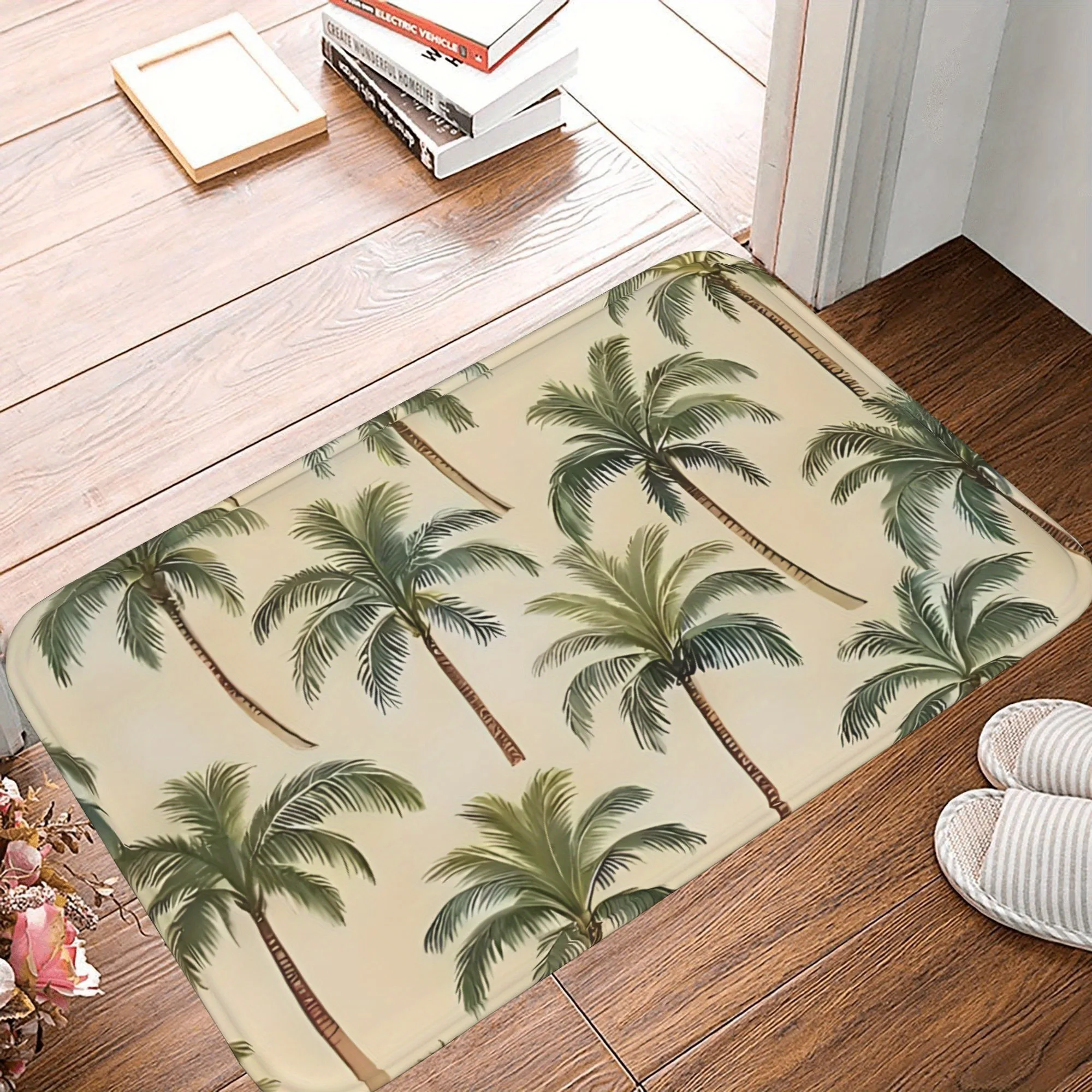 1PC Coconut tree Pattern Kitchen Rug Non-Slip Door Mat Pop design Bathroom Rug Bath Mat Carpet for Home Sink Laundry Decor
1PC Coconut tree Pattern Kitchen Rug Non-Slip Door Mat Pop design Bathroom Rug Bath Mat Carpet for Home Sink Laundry Decor
