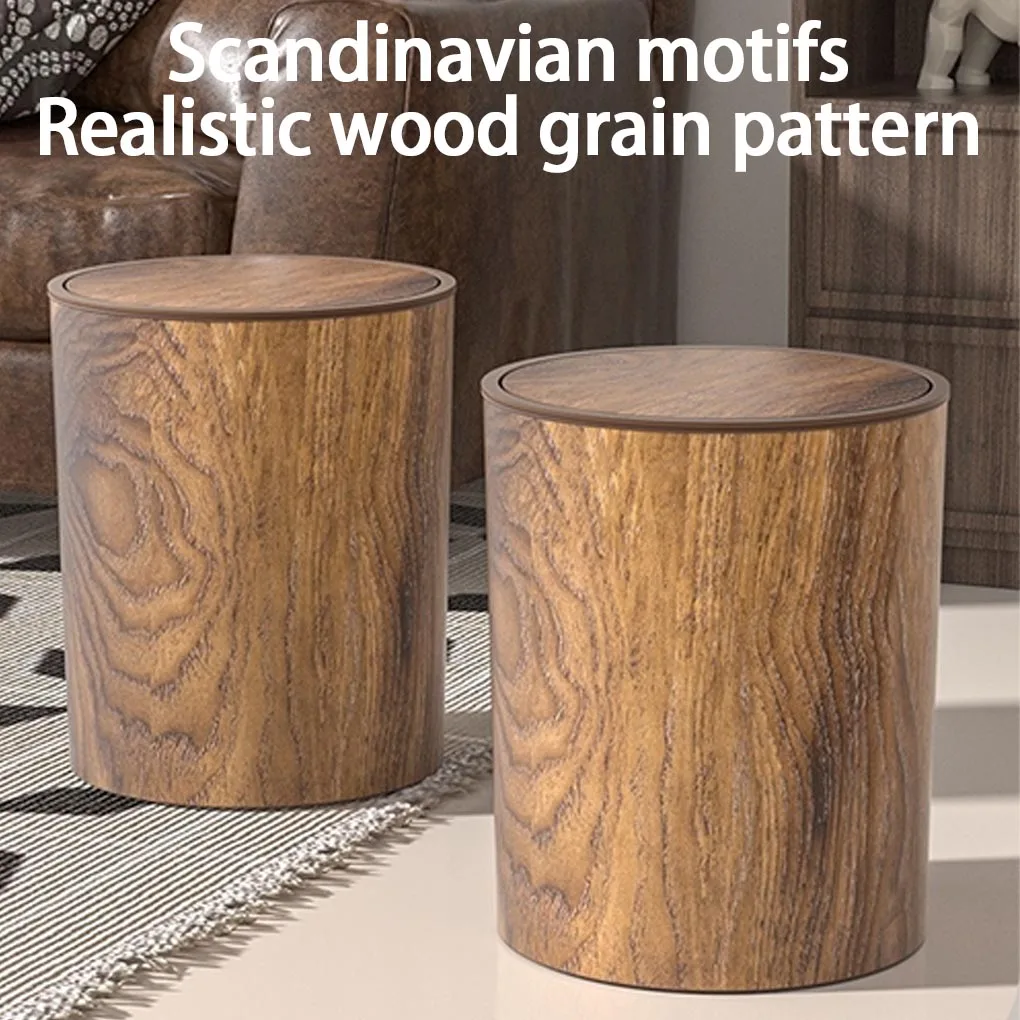 Wicker Bin With Swing Lid Stylish And Functional Bathroom Waste Paper Bin Imitation Wood Grain L
Wicker Bin With Swing Lid Stylish And Functional Bathroom Waste Paper Bin Imitation Wood Grain L