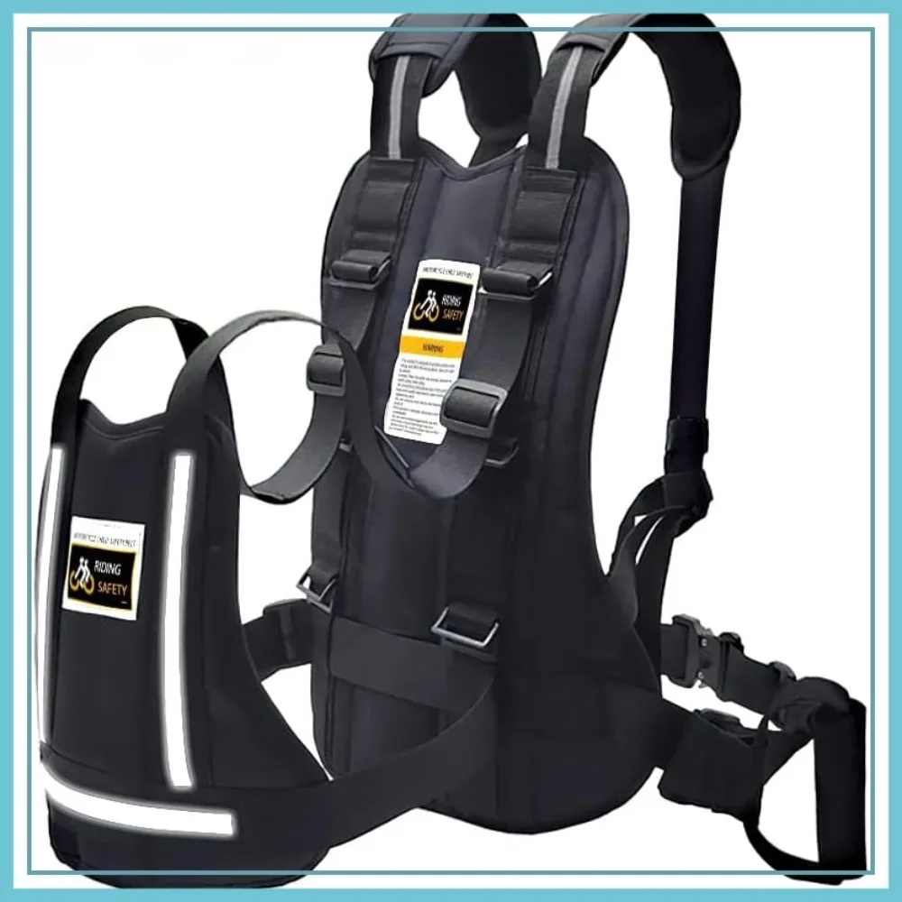 Reflective Child Safety Harness with Two Handles, Adjustable, Breathable Material, Black
Reflective Child Safety Harness with Two Handles, Adjustable, Breathable Material, Black