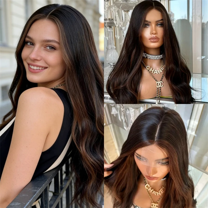 Парик с HD-кружевной передней частью, темно-коричневый, с эффектом омбре, 150% плотность, натуральный вид, из термостойкого синтетического волокна, для женщин любого цвета кожи
Парик с HD-кружевной передней частью, темно-коричневый, с эффектом омбре, 150% плотность, натуральный вид, из термостойкого синтетического волокна, для женщин любого цвета кожи