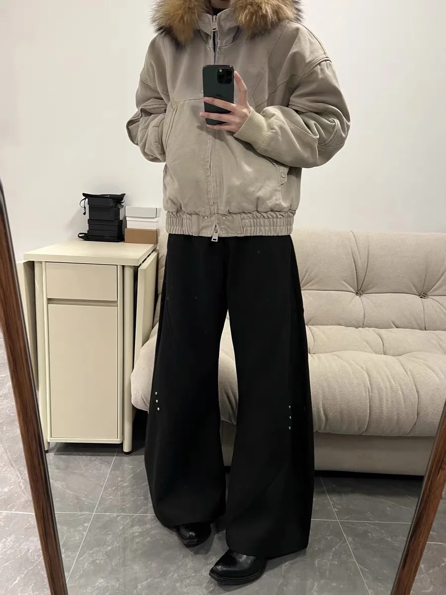 Ghostly Curved Knife Casual Pants Men's Streetwear Design Thiened Winter Windproof Zipper Closure Hooded Side ket
Ghostly Curved Knife Casual Pants Men's Streetwear Design Thiened Winter Windproof Zipper Closure Hooded Side ket