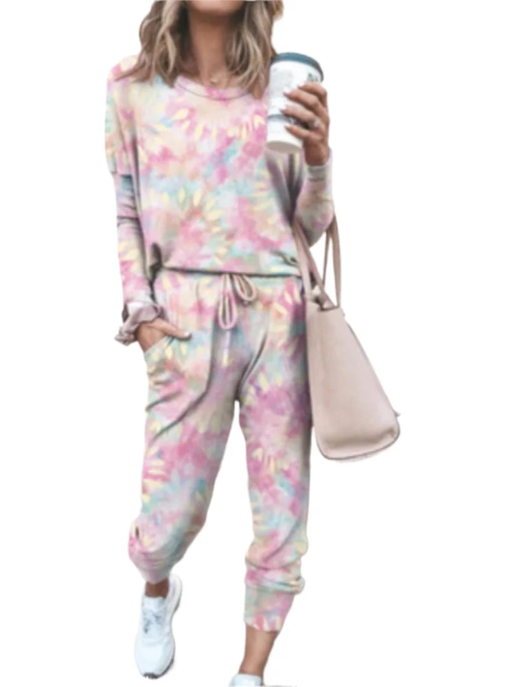 Casual Long Sleeve T-shirt Pants Set Office Lady Spring Autumn Print Blouse Trousers Two Piece Set Women Outfit 2023 Female
Casual Long Sleeve T-shirt Pants Set Office Lady Spring Autumn Print Blouse Trousers Two Piece Set Women Outfit 2023 Female