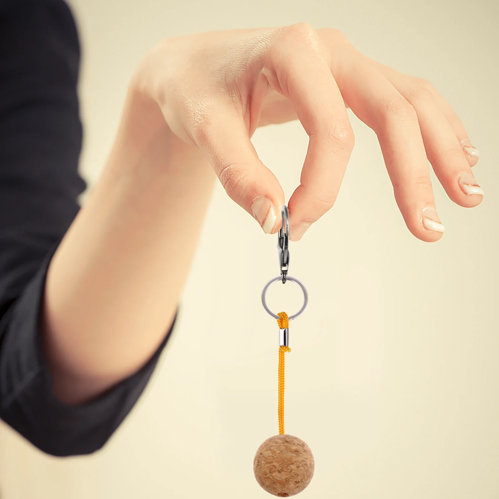 2Pcs Floating Cork Ball Keychain for Boat Keys Lightweight Floatable Wooden Keyring Small Size Suitable for Water Sports
2Pcs Floating Cork Ball Keychain for Boat Keys Lightweight Floatable Wooden Keyring Small Size Suitable for Water Sports
