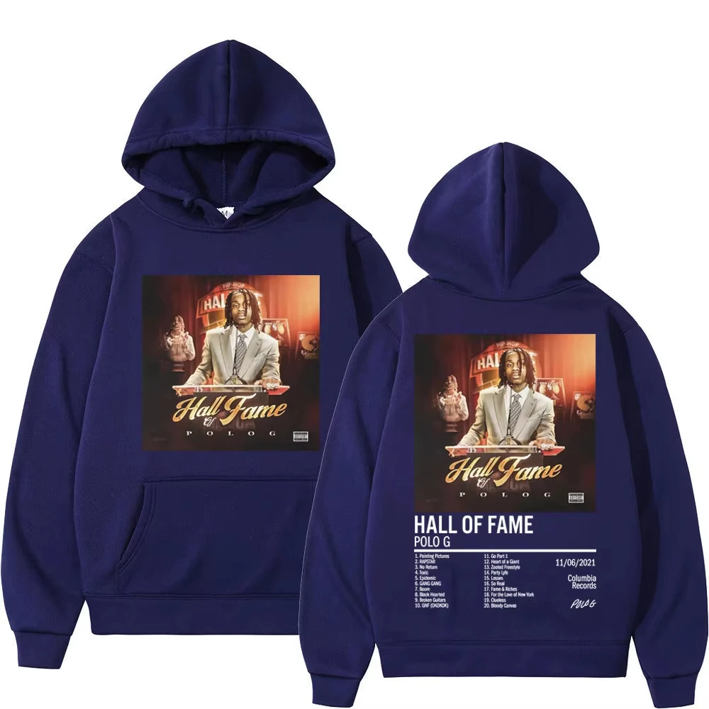 Hot Rapper Polo G Music Album Graphic Hoodies Men's Women's Trend Hip Hop Hooded Sweatshirts Fashion Vintage Oversized Pullovers
Hot Rapper Polo G Music Album Graphic Hoodies Men's Women's Trend Hip Hop Hooded Sweatshirts Fashion Vintage Oversized Pullovers