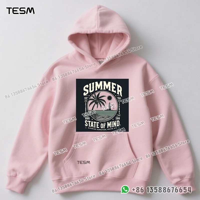 TESM Men Women Hoodie Coconut Tree And lighthouse pattem Trendy Sweatshirt Parent-child Sports Top Party Pullover Long - Sleeves
TESM Men Women Hoodie Coconut Tree And lighthouse pattem Trendy Sweatshirt Parent-child Sports Top Party Pullover Long - Sleeves