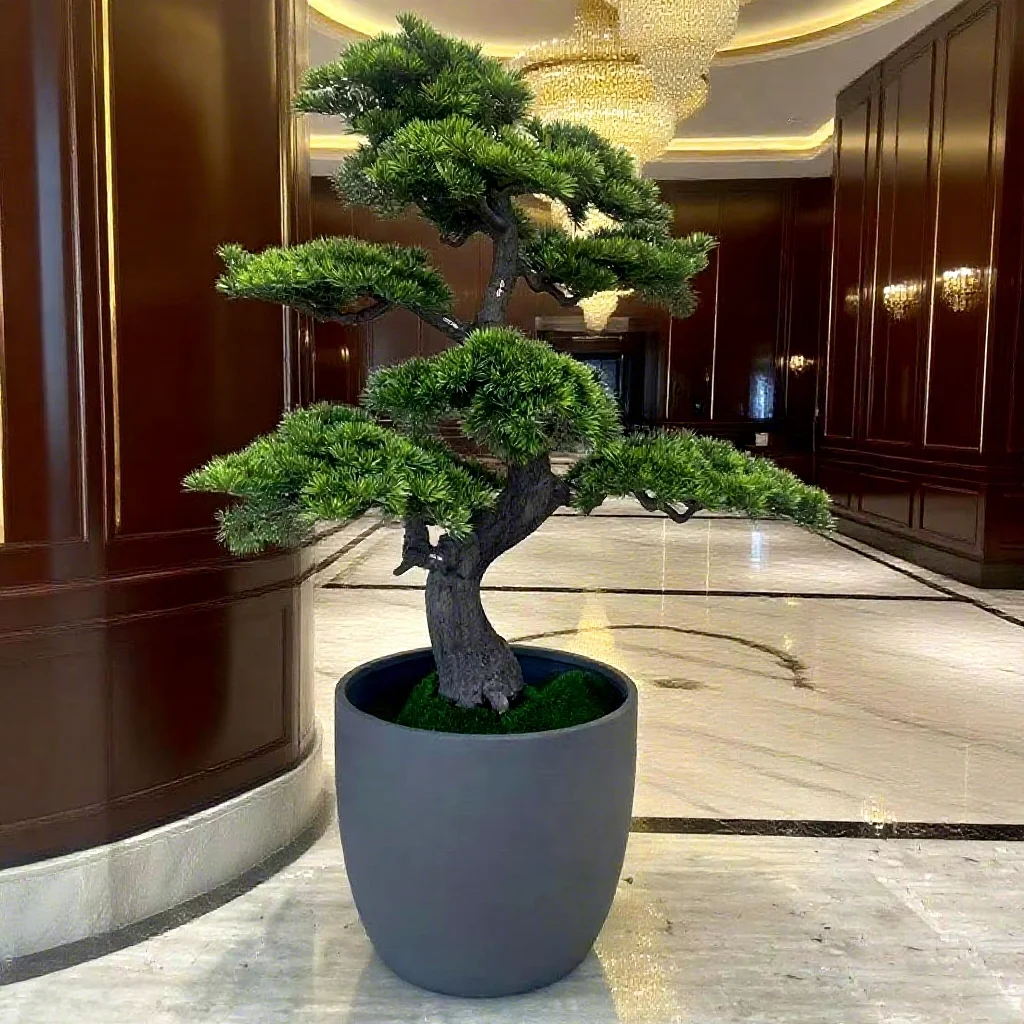 Handmade fake cedar custom Oem & odm Luo Hansong large outdoor indoor artificial bonsai pine tree
Handmade fake cedar custom Oem & odm Luo Hansong large outdoor indoor artificial bonsai pine tree