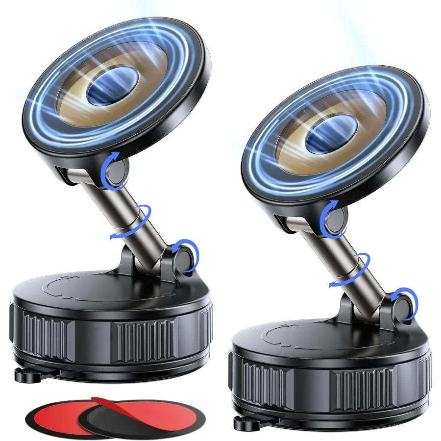 Вакуумный магнитный держатель телефона для автомобиля, 360° ° Регулируемое крепление для телефона на присоске для Magsafe, складное усиленное ультравакуумное устройство 98 фунтов
Вакуумный магнитный держатель телефона для автомобиля, 360° ° Регулируемое крепление для телефона на присоске для Magsafe, складное усиленное ультравакуумное устройство 98 фунтов