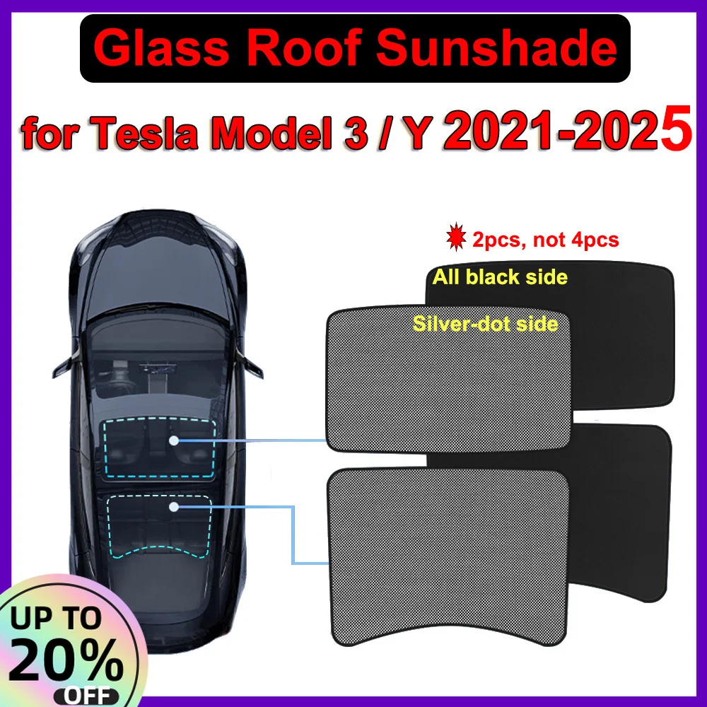 New Sunroof Sunshade for Tesla Model Y 2025 Glass Roof Sun Shade Skylight Blind Shading Net Model 3 Highland Sun Visor Cover
New Sunroof Sunshade for Tesla Model Y 2025 Glass Roof Sun Shade Skylight Blind Shading Net Model 3 Highland Sun Visor Cover