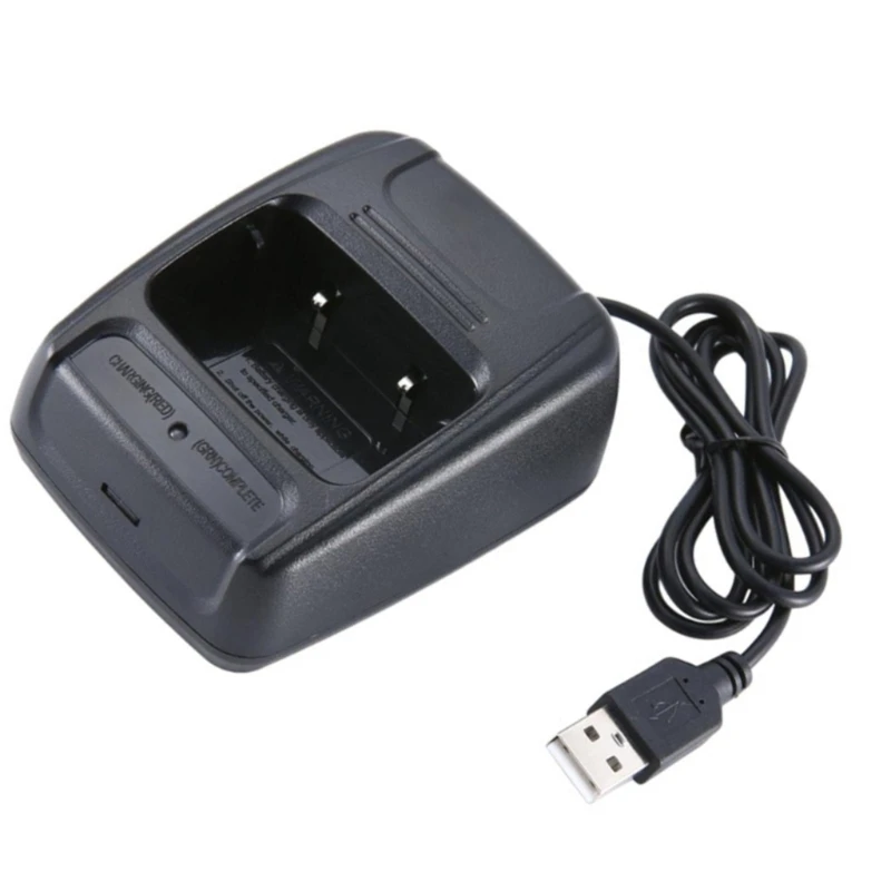 E74A USB Desktop Charger Dock Stand for BF666s/777s/888s/999s/C1 Two Way Radio Interphone with Indicator Light
E74A USB Desktop Charger Dock Stand for BF666s/777s/888s/999s/C1 Two Way Radio Interphone with Indicator Light