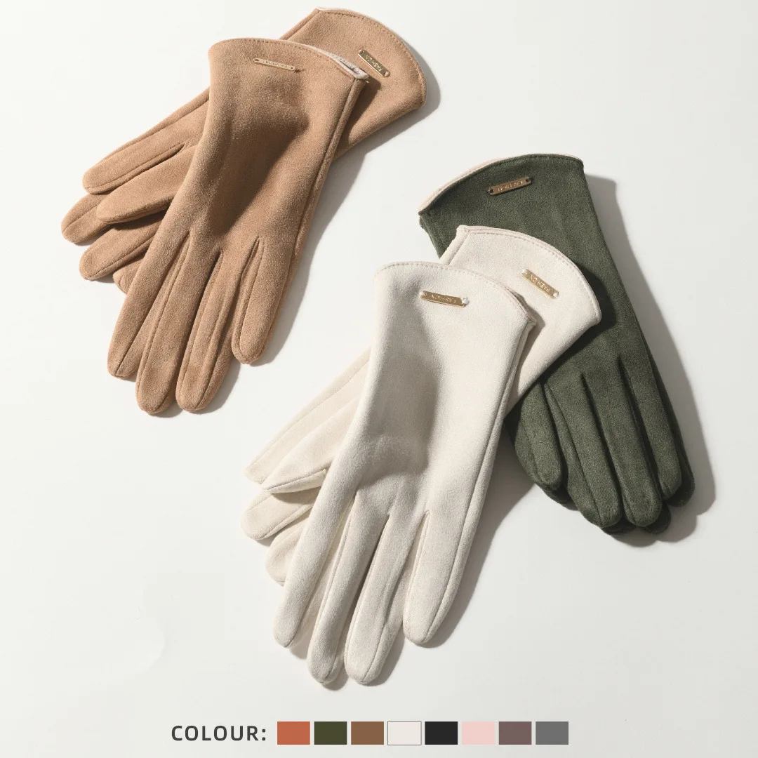 Women Autumn Winter Keep Warm Gloves Touch Screen Thin Solid Color Simple Gloves Cycling Drive Suede Fabric Elegant Windproof
Women Autumn Winter Keep Warm Gloves Touch Screen Thin Solid Color Simple Gloves Cycling Drive Suede Fabric Elegant Windproof