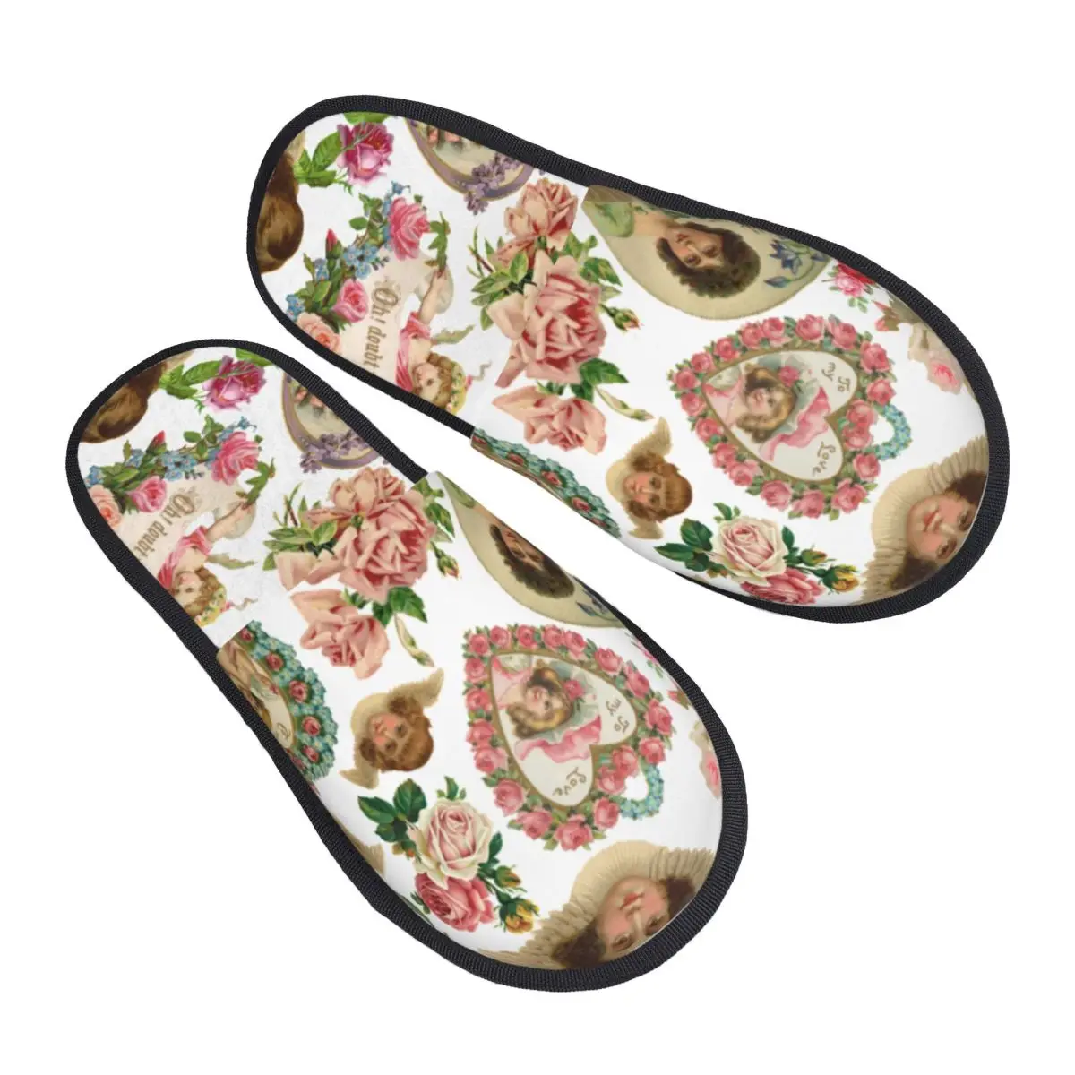 Custom Print Victorian Angel Baroque Valentine Pattern House Slippers Cozy Warm Memory Foam Fluffy Slipper Indoor Outdoor Shoes
Custom Print Victorian Angel Baroque Valentine Pattern House Slippers Cozy Warm Memory Foam Fluffy Slipper Indoor Outdoor Shoes