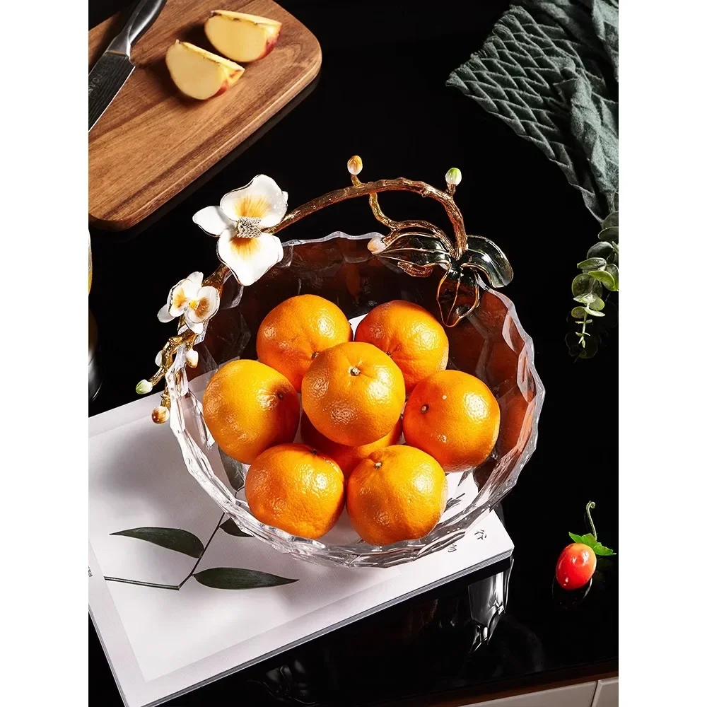 2023 New Enamel Colored Crystal Glass Fruit Plate, Living Room Coffee Table, Household Exquisite Light Luxury Art Fruit Bucket F
2023 New Enamel Colored Crystal Glass Fruit Plate, Living Room Coffee Table, Household Exquisite Light Luxury Art Fruit Bucket F