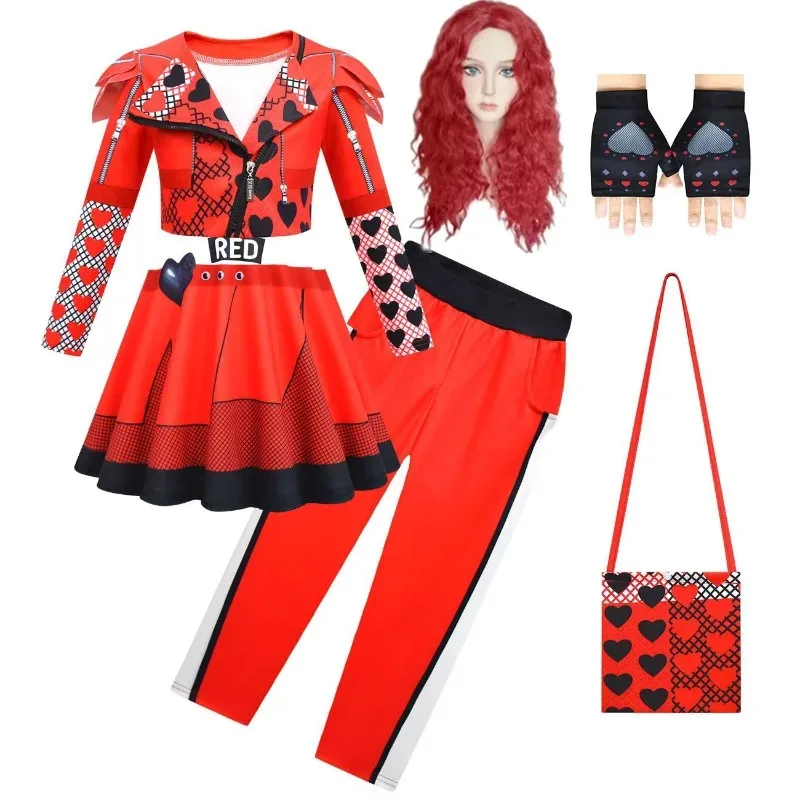 Kids The Rise of Red Costume for Girls Role Red Cosplay Costume Child Fantasia Halloween Clothes Wig Birthday Party Fancy Dress
Kids The Rise of Red Costume for Girls Role Red Cosplay Costume Child Fantasia Halloween Clothes Wig Birthday Party Fancy Dress