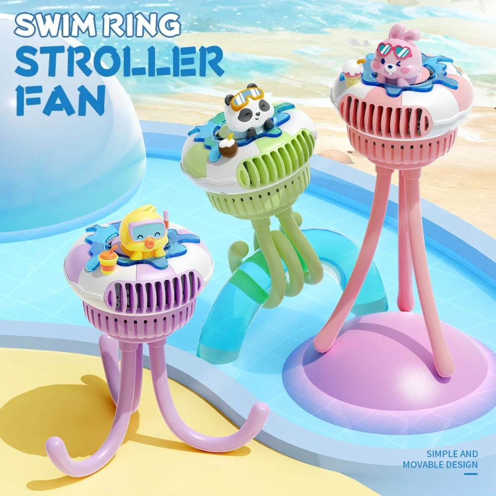 Cartoon Octopus Fan with Swim Ring USB Rechargeable Handheld Portable Cooling Fan Universal for Baby Stroller Outdoor Camping
Cartoon Octopus Fan with Swim Ring USB Rechargeable Handheld Portable Cooling Fan Universal for Baby Stroller Outdoor Camping