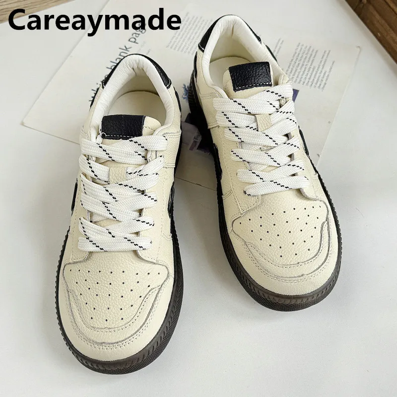 Careaymade-Genuine Leather wider toe Women's shoes,soft sole single shoes cowhide comfortable white shoes casual training shoes
Careaymade-Genuine Leather wider toe Women's shoes,soft sole single shoes cowhide comfortable white shoes casual training shoes